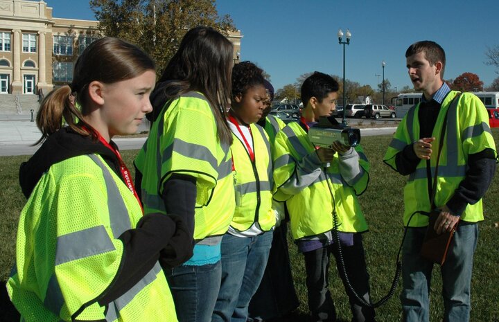 Ben Grone and Students LIDAR Guns